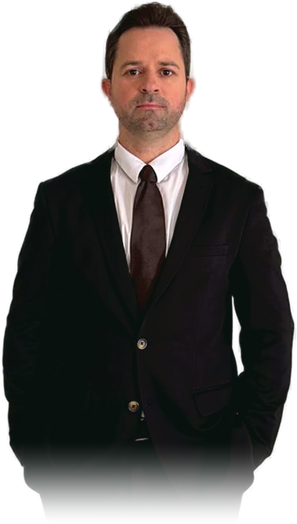 Aroldo Faustino Leite, educador financeiro, de terno